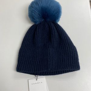Sandro Pom Pom hat